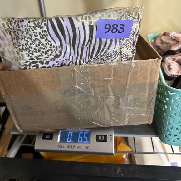 Notations 1X Plus Animal Print Purple Colorful Buttoned Top Collared Funky Retro - Picture 10 of 10